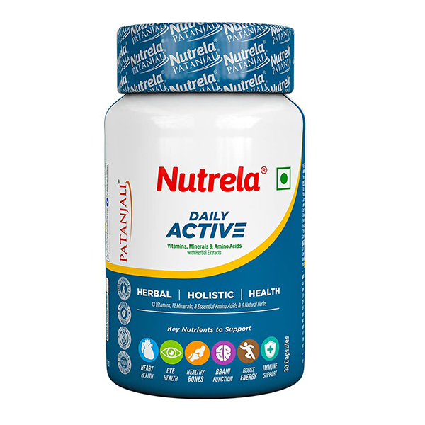 Patanjali Nutrela Daily Active Capsule 